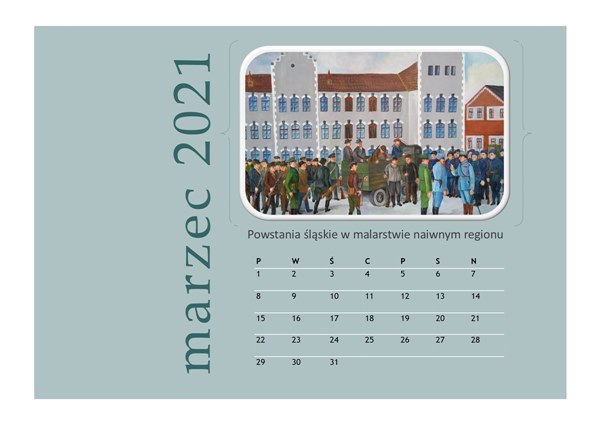 Klasa VII c: Kartki z kalendarza z motywem powstań śląskich
