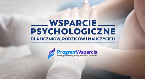 Baner projektu: Wsparcie psychologiczne