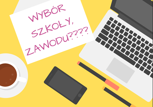 Wybór zawodu - ulotka