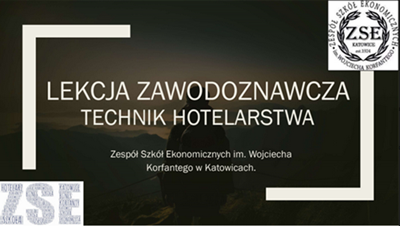 Zawód hotelarz i ekonomista - ZSE