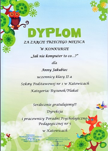 laureaci konkursu "Jak nie komputer to..."