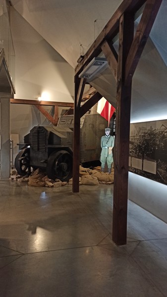 Grupa wiodąca w Muzeum Powstań Śląskich w Świętochłowicach