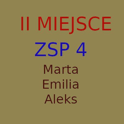 II miejsce - ZSP 4