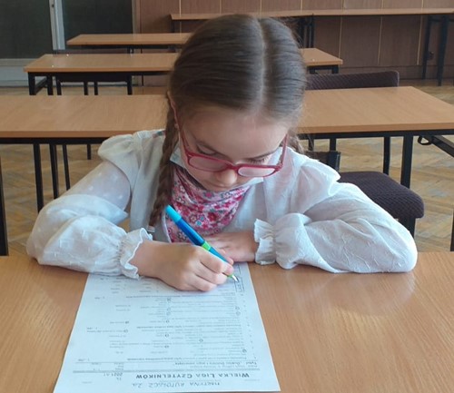 Finał etapu szkolnego Wielkiej Ligi Czytelników Finał etapu szkolnego Wielkiej Ligi Czytelników