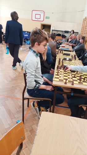Uczniowie Jedynki na turnieju szachowym o mistrzostwo Katowic