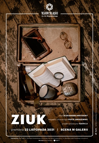 Plakat spektaklu i link do informacji na stronie: Wydarzenia Jedynki