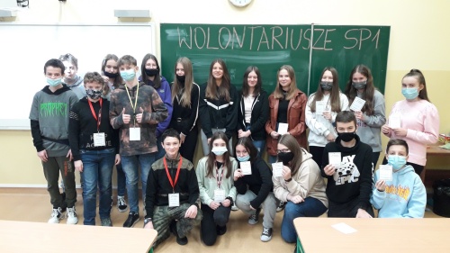 Wolontariusze SP1