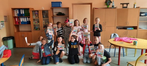 Dzieci na półkoloniach w Jedynce