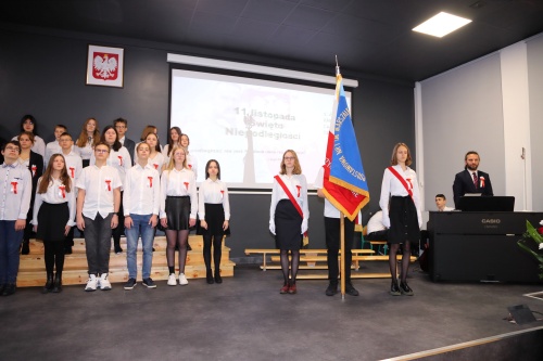 Zdjęcie z obchodów Jubileuszu 100-lecia Jedynki