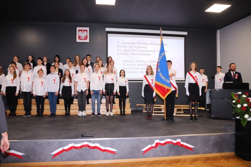 Zdjęcie z obchodów Jubileuszu 100-lecia Jedynki