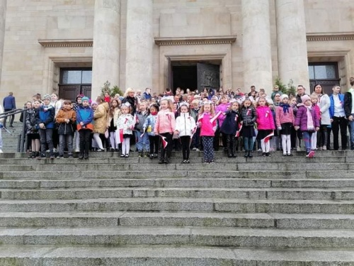 Zdjęcie z obchodów Jubileuszu 100-lecia Jedynki