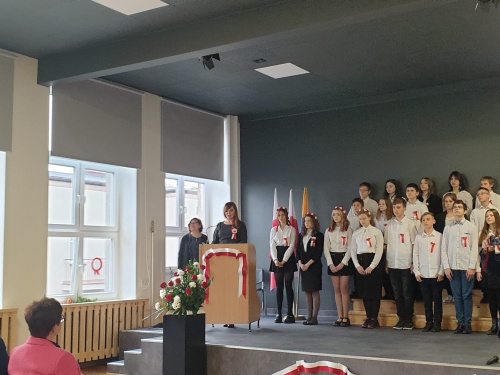 Zdjęcie z obchodów Jubileuszu 100-lecia Jedynki