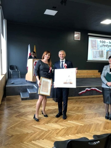 Zdjęcie z obchodów Jubileuszu 100-lecia Jedynki