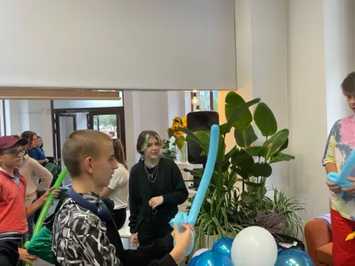 Zdjęcie z udziału w prezentacji