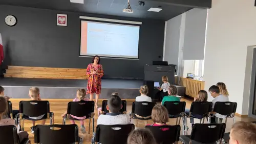 Zdjęcie ze spotkania w auli
