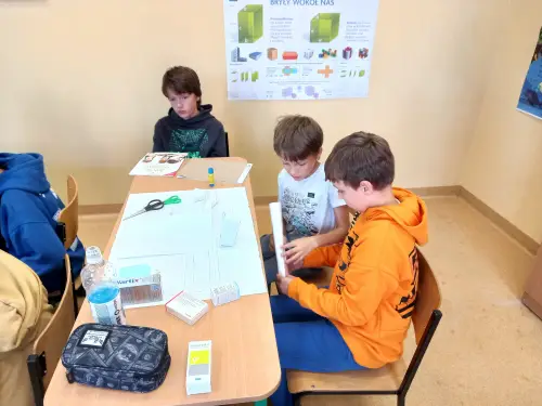 Zdjęcia z zajęć technicznych