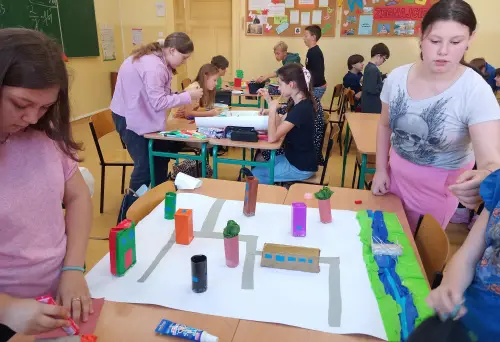 Zdjęcia z zajęć technicznych