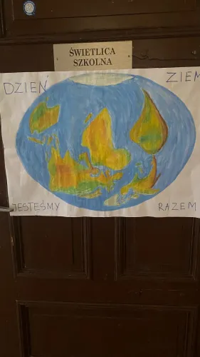 Zdjęcie z obchodów Dnia Ziemi