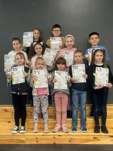 Zdjęcie z podsumowania konkusu matematycznego