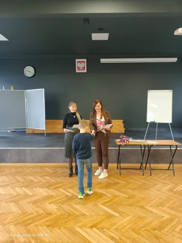 Zdjęcie z podsumowania konkusu matematycznego