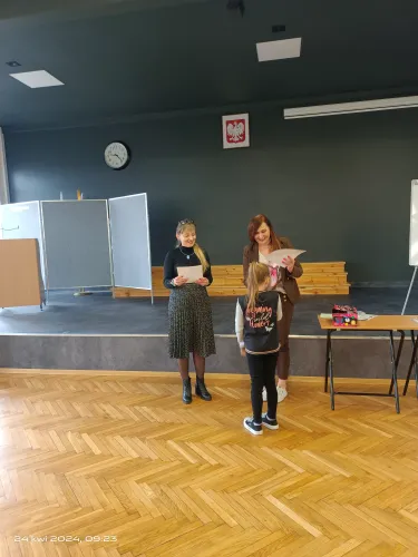 Zdjęcie z podsumowania konkusu matematycznego