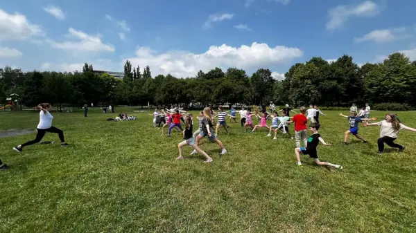 Zdjęcie z Dnia Dziecka i Sportu