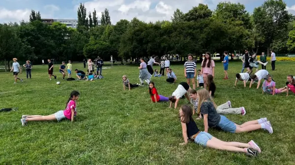 Zdjęcie z Dnia Dziecka i Sportu