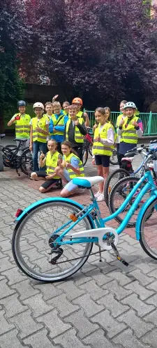 Zdjęcie z zajęć rowerowych