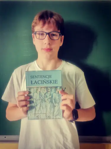 Zdjęcie z lekcji łaciny