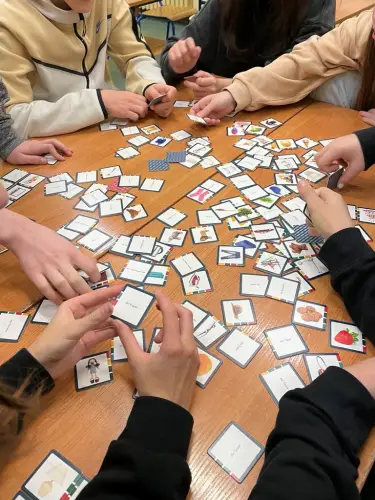 Zdjęcie z lekcji języka niemieckiego