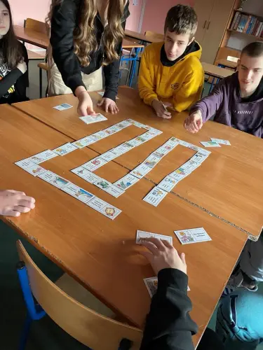 Zdjęcie z lekcji języka niemieckiego