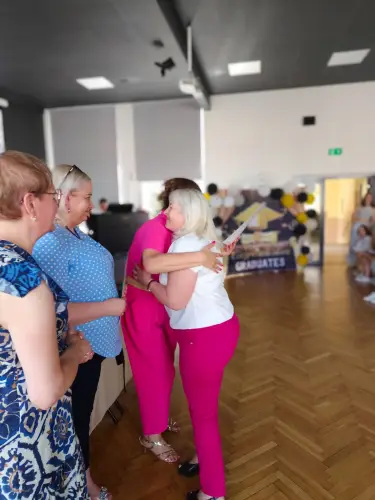 Zdjęcie z apelu na zakończenie roku szkolnego