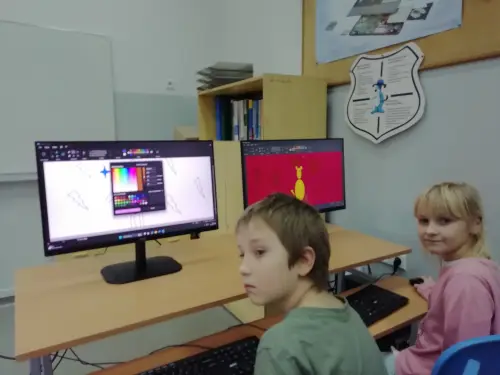 Zdjęcie z zabawy z misiami
