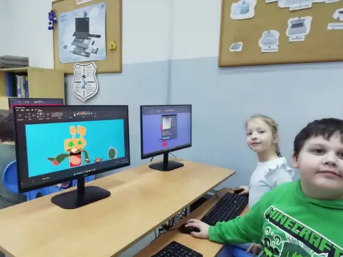Zdjęcie z zabawy z misiami