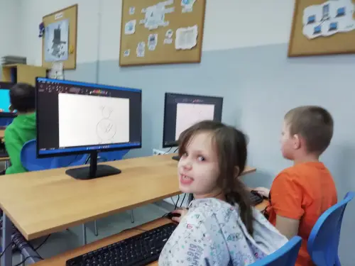 Zdjęcie z zabawy z misiami