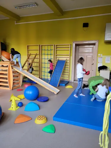 Zdjęcie z zajęć z sali sensorycznej
