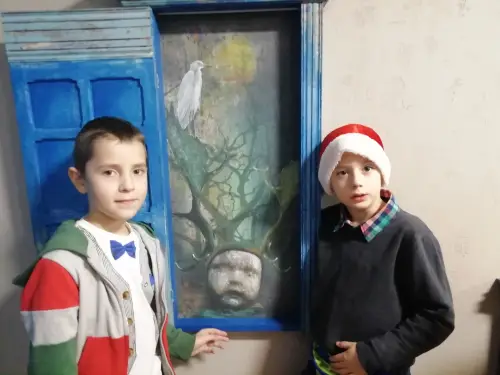 Zdjęcie ze spotkania z Mikołajem