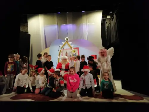 Zdjęcie ze spotkania z Mikołajem