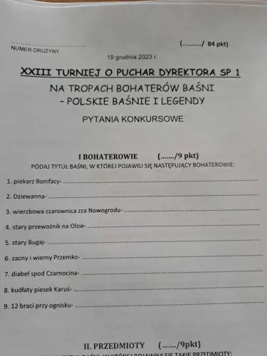 Zdjęcie z turnieju