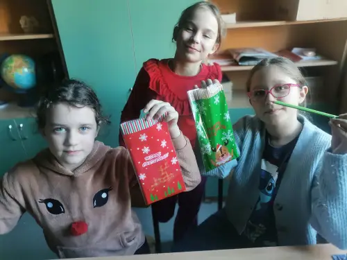 Zdjęcie ze zbiórki darów