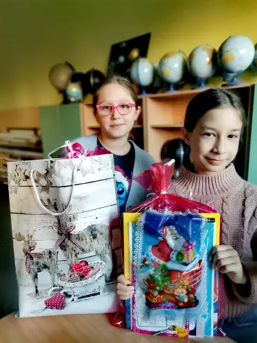 Zdjęcie ze zbiórki darów
