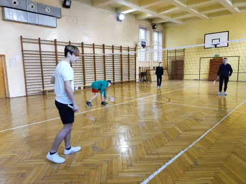 Zdjęcia z turnieju badmintona