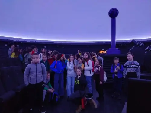 Zdjęcie z wyjścia do planetarium
