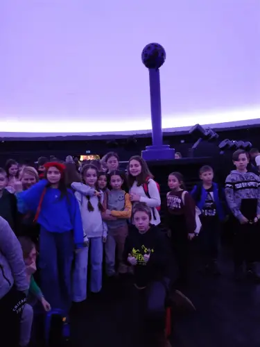 Zdjęcie z wyjścia do planetarium