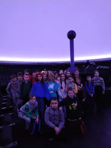 Zdjęcie z wyjścia do planetarium