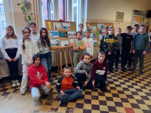 Zdjęcie z obchodów Dnia Nauki w Jedynce