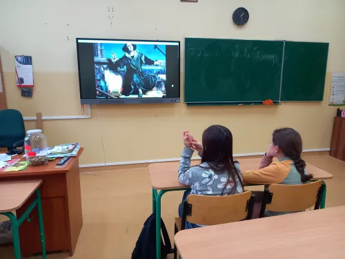 Zdjęcie z obchodów Dnia Nauki w Jedynce
