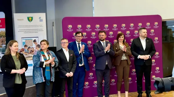 Zdjęcie z imprezy szachowej w Jedynce