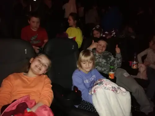 Zdjęcie z warsztatów w kinie