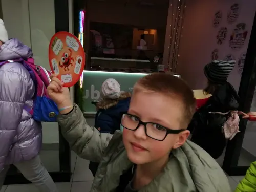 Zdjęcie z warsztatów w kinie